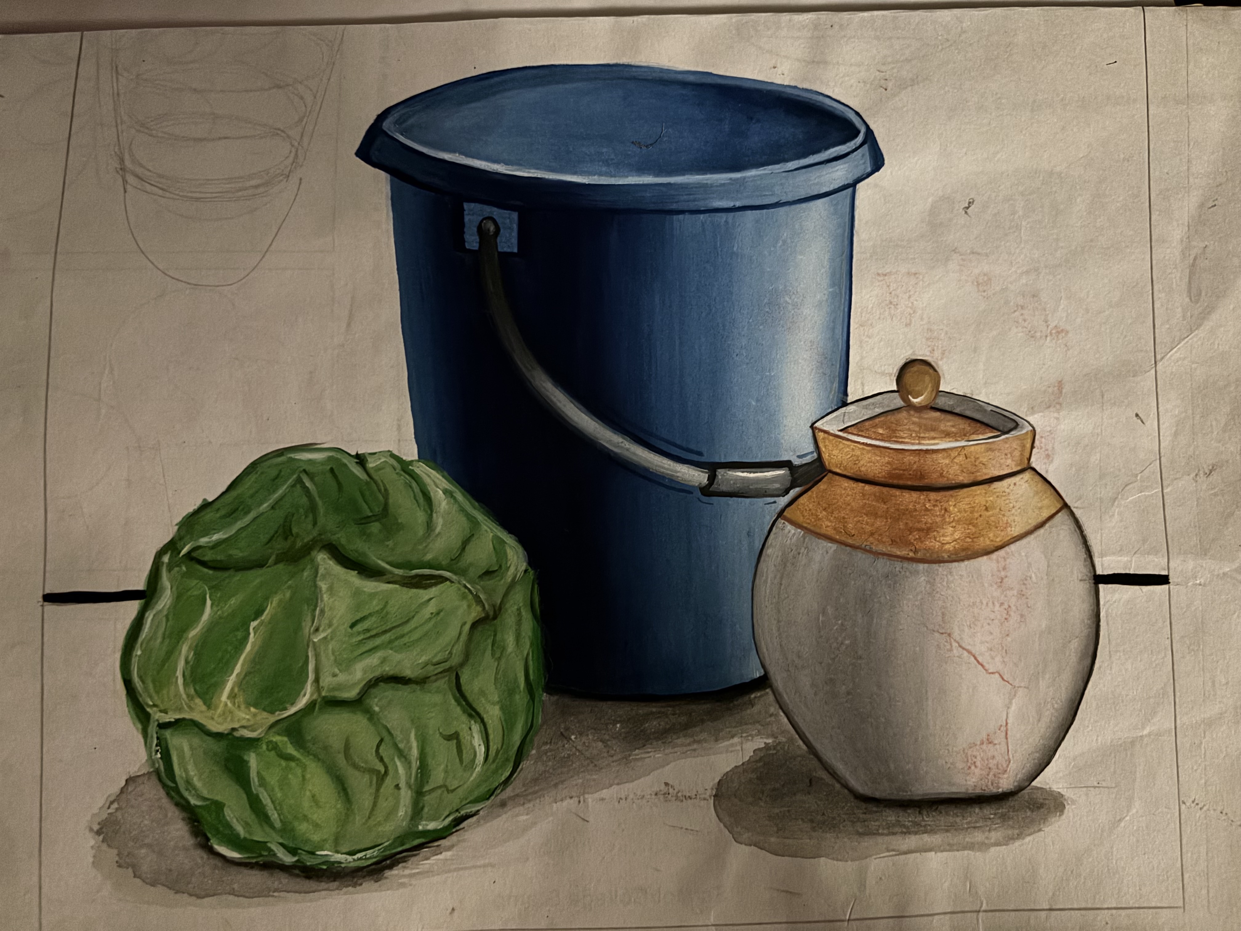 Watercolour painting